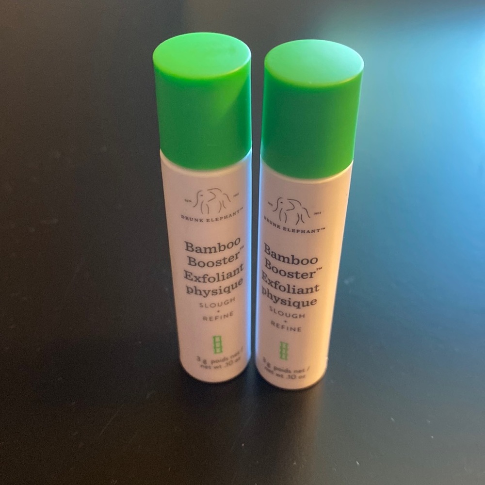 Drunk elephant bamboo booster exfoliant